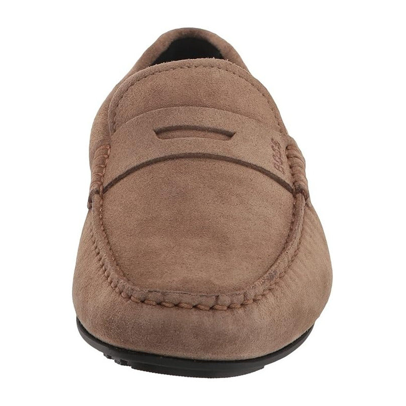 Zapato Hugo Boss Boss Men's Noel Suede Drivers Beige B0bl7sm