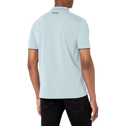 Camisa Hugo Boss Polo Elástico De Algodón Paddy Cielo Tkxdg